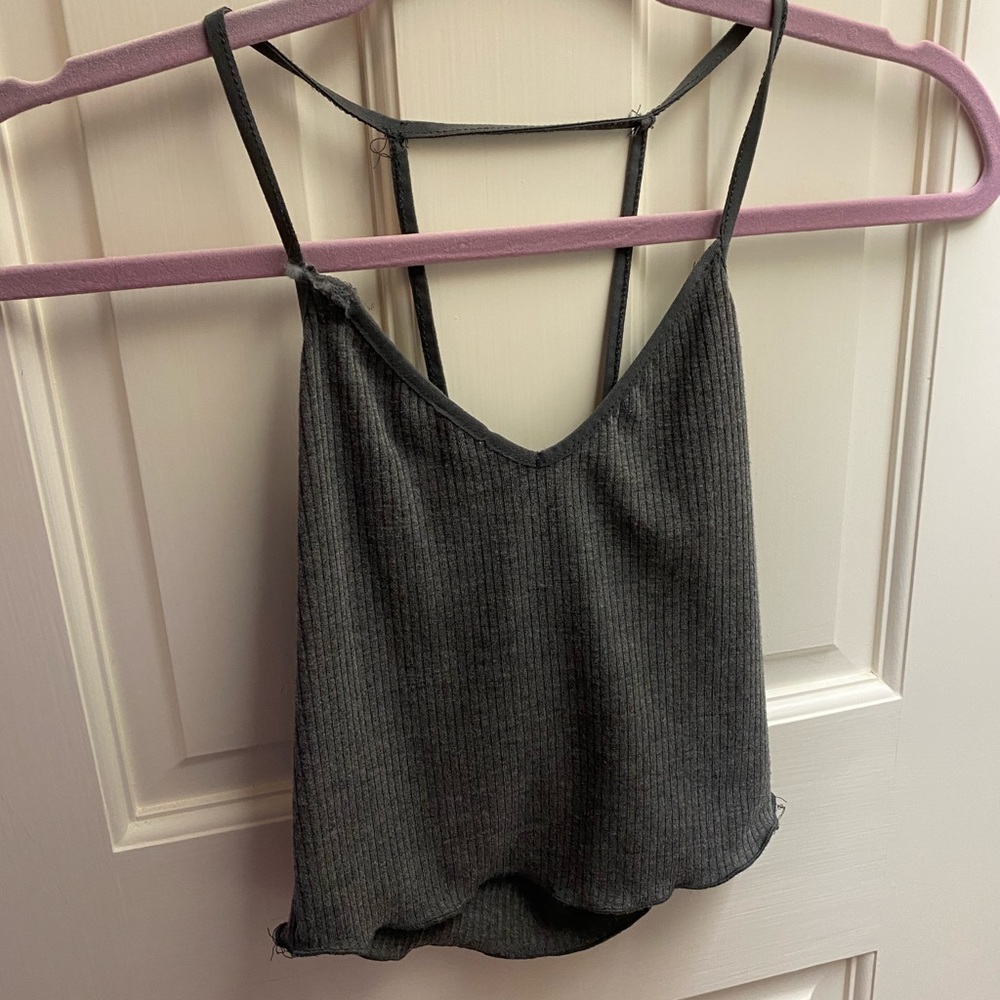 Open back tank